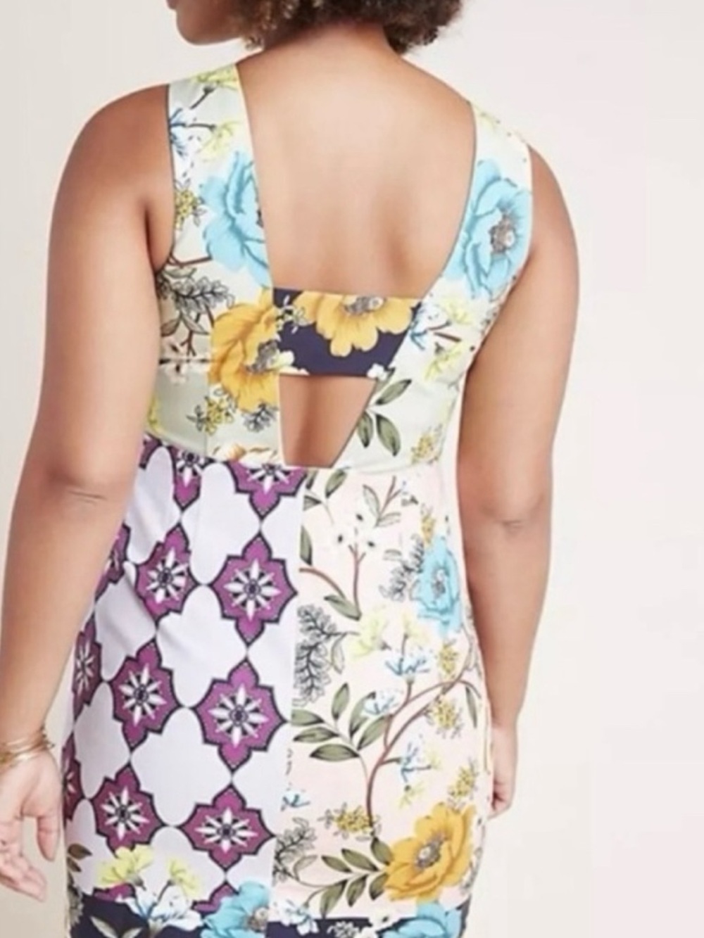 Maeve by Anthropologie Lissa Sheath Dress Size 12P - Picture 4 of 13